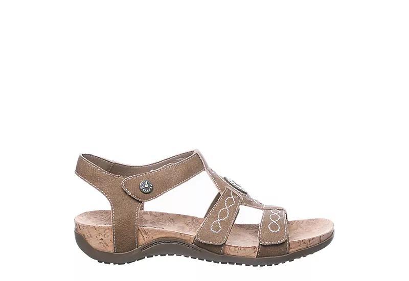 Bearpaw Ridley II Women's Gladiator Sandals, Size: 9, Brown Product Image