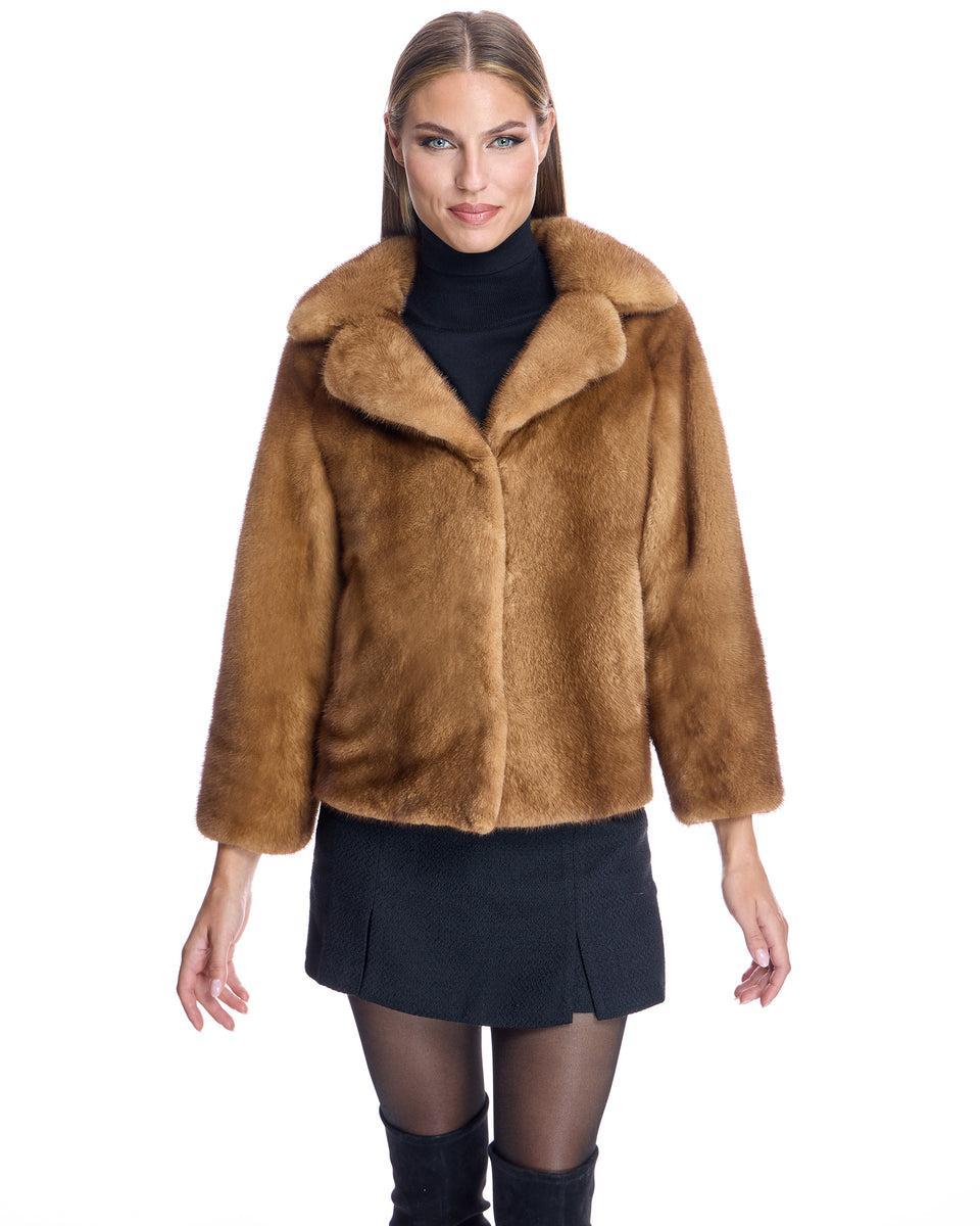 Dyed Mink Jacket Product Image