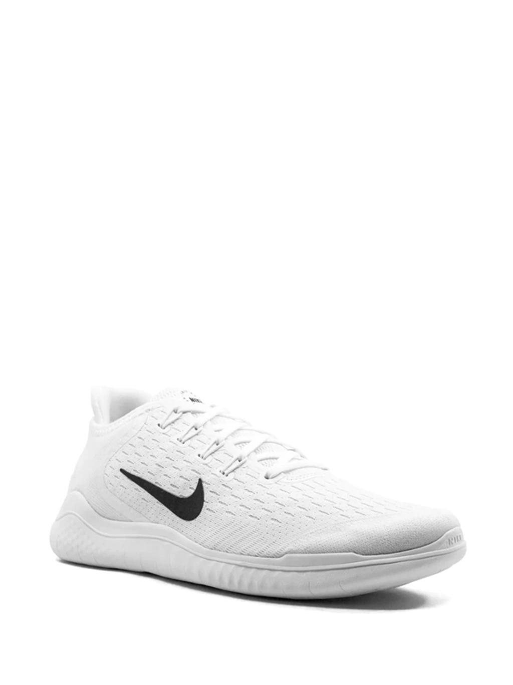 NIKE Men's Free Run 2018 Road Running Shoes In White Product Image