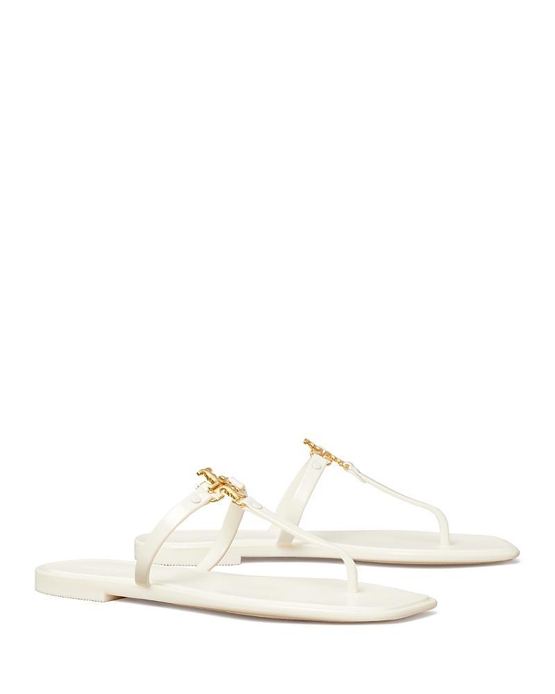 Tory Burch Roxanne Jelly Sandals Meadowsweet/Gold 10 Product Image