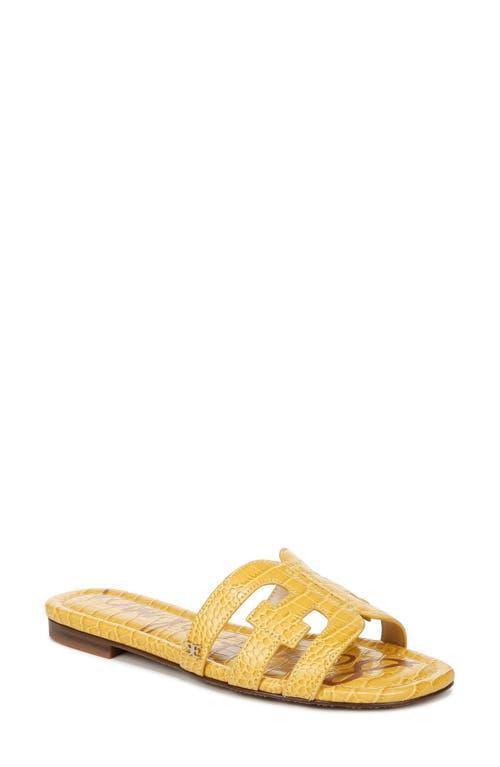 Sam Edelman Bay Slide Sandal Sandshell Python Product Image