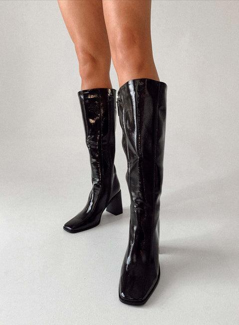 The Jessa Boots Black Product Image