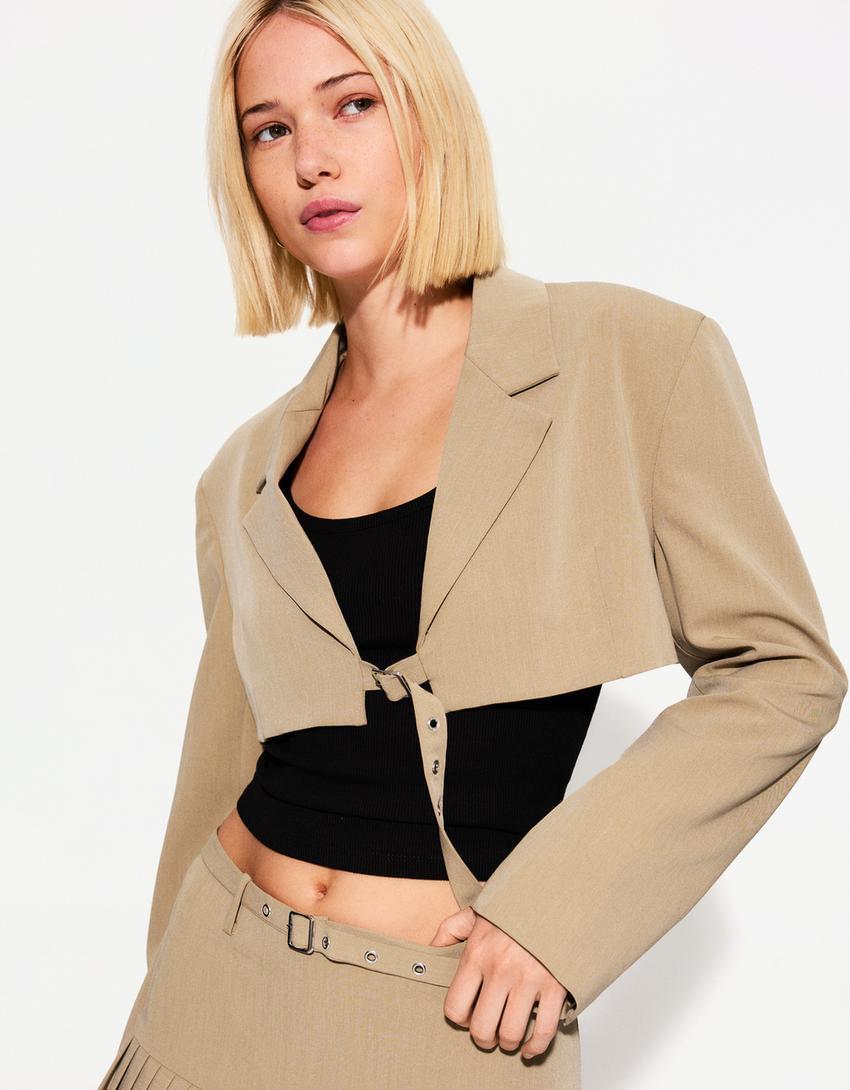 Cropped blazer Product Image