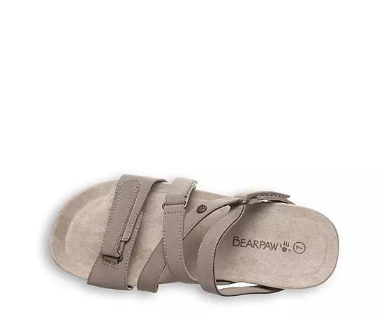 Bearpaw Acacia Women's Slide Sandals, Size: 6, Grey Product Image