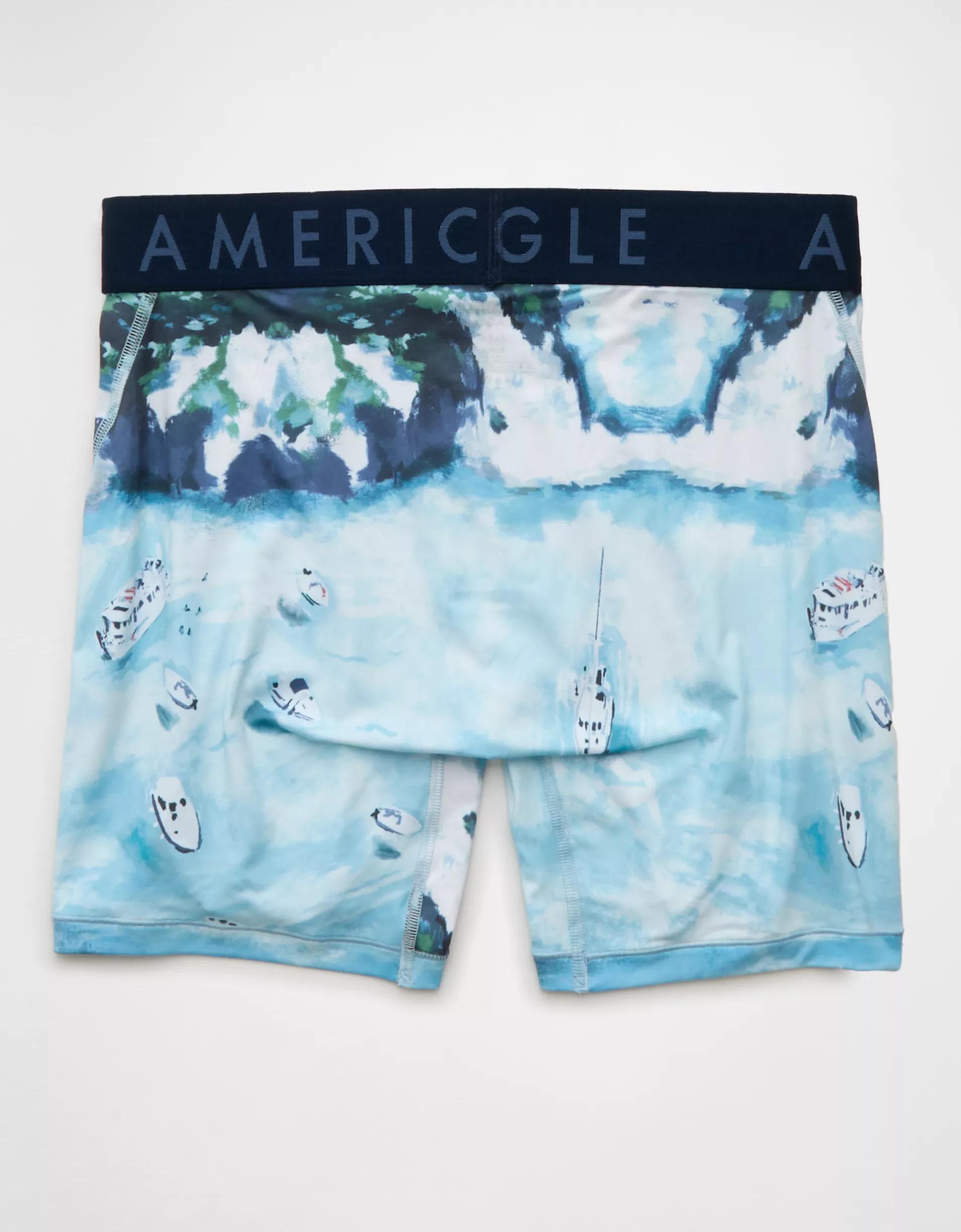 AEO Men's Space Dye 6" Flex Boxer Brief Product Image