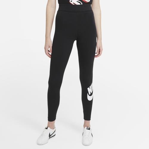 Womens Nike Sportswear Essential High-Waisted Logo Leggings Product Image