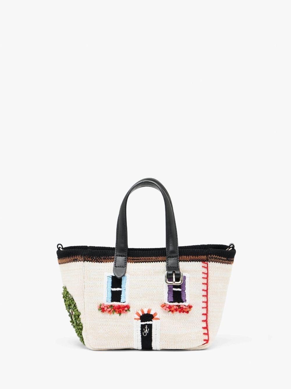 MINI BELT TOTE BAG - 'HOUSE' SHOULDER BAG in neutrals | JW Anderson US  Product Image