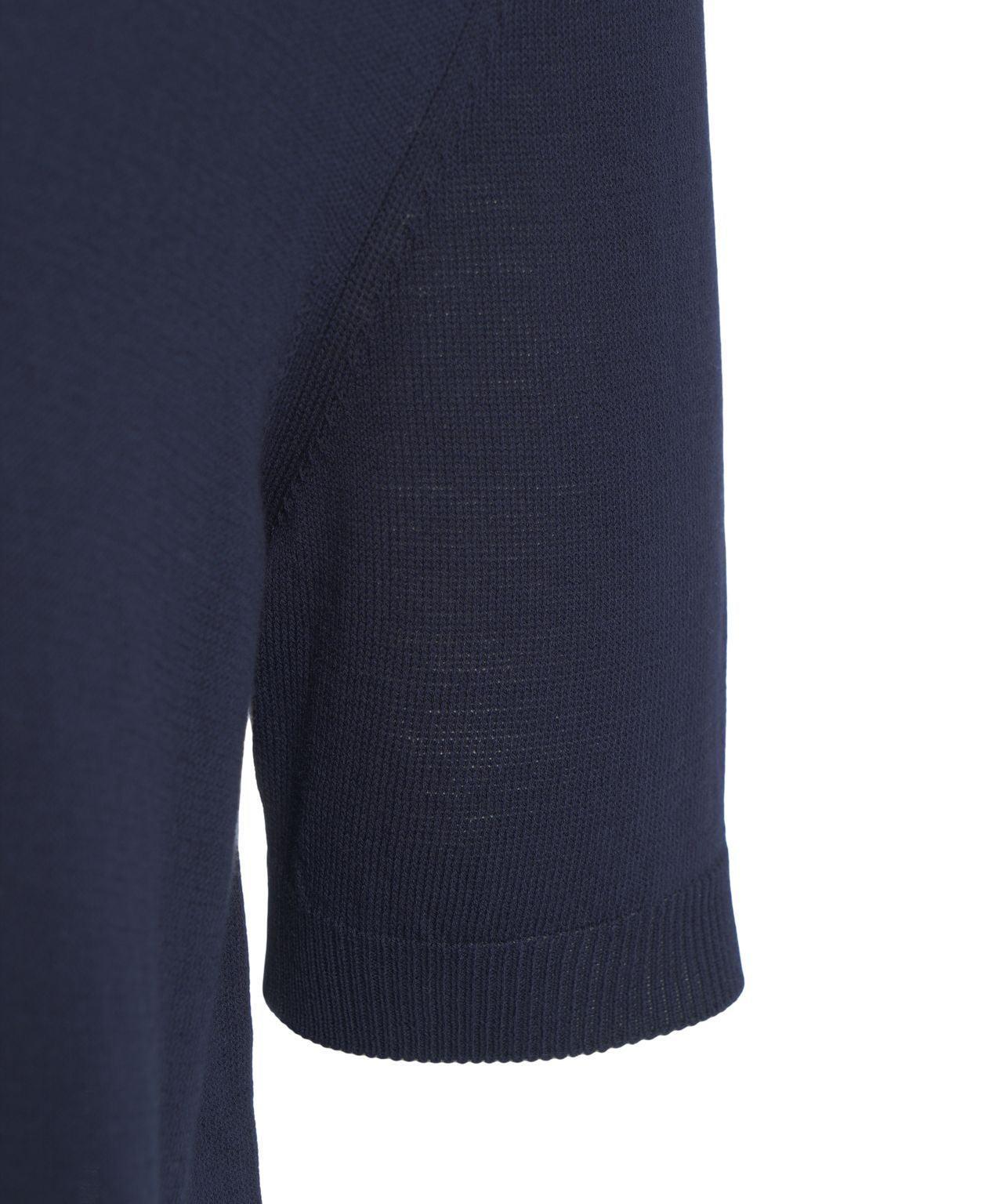 Knit polo shirt Product Image