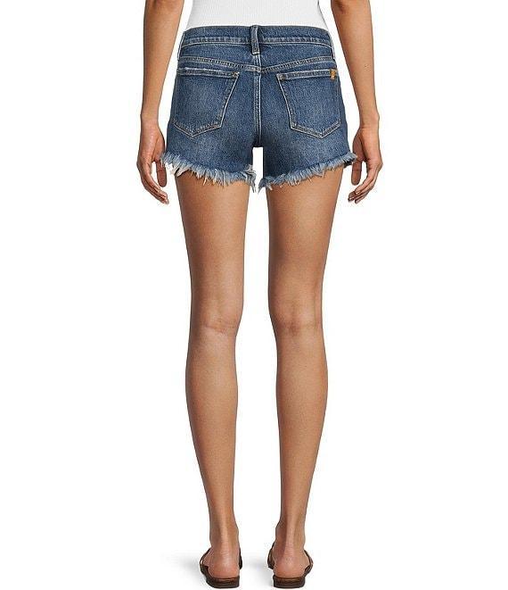 Joe's Jeans Ozzie Mid Rise Raw Cut Off Hem Shorts Product Image
