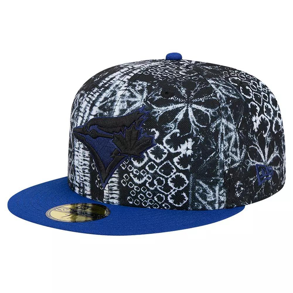 Men's New Era Black Toronto Blue Jays Sands 59FIFTY Fitted Hat, Size: 7, Jay Black Product Image
