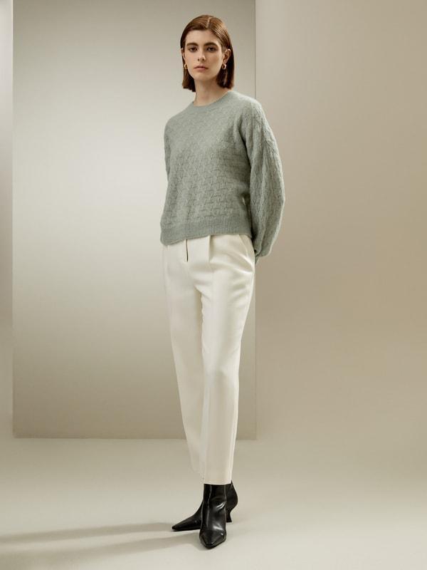 Silk-cashmere Blend Sweater Product Image
