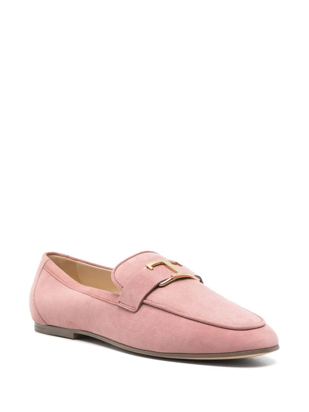 TOD'S T Timeless Loafers In Pink Product Image