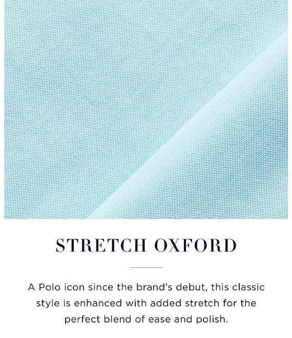 Polo Ralph Lauren Slim-Fit Solid Stretch Oxford Long-Sleeve Woven Shirt Product Image