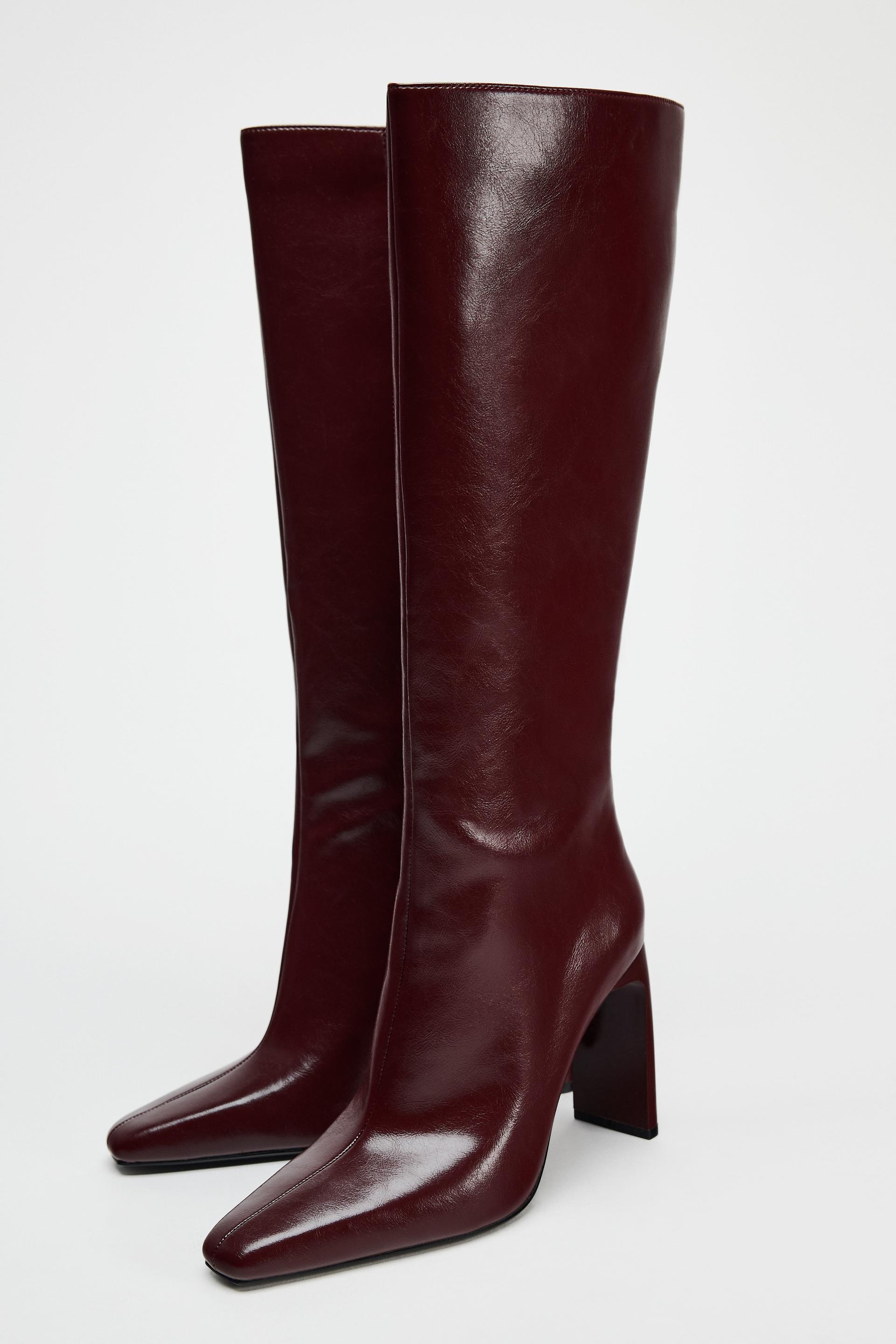 HIGH HEEL OVER THE KNEE BOOTS Product Image