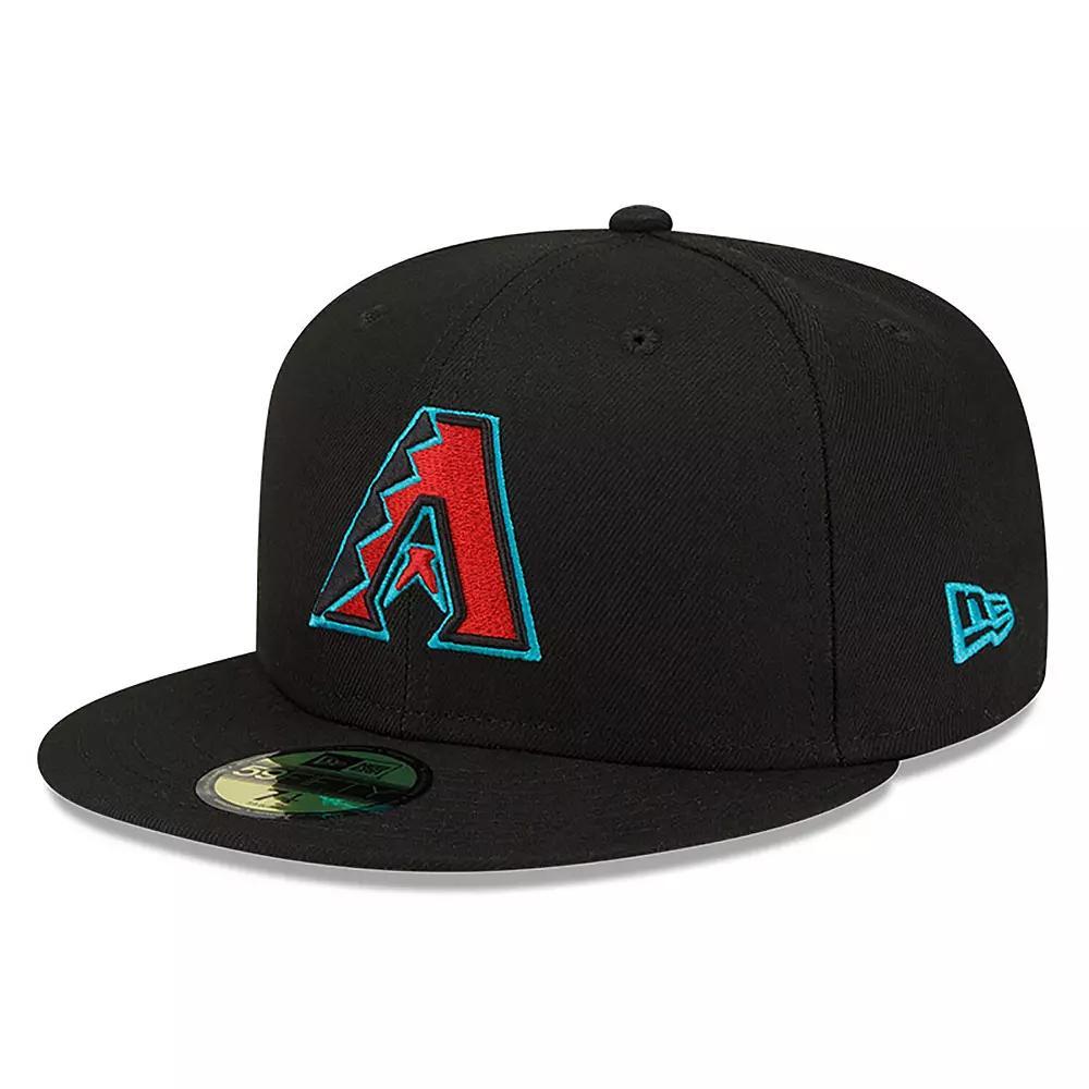 Men's New Era Black Arizona Diamondbacks 2023 Alternate Authentic Collection On-Field 59FIFTY Fitted Hat,  Product Image