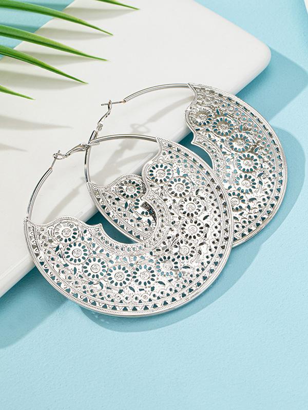 Geometric Drop Earrings Product Image