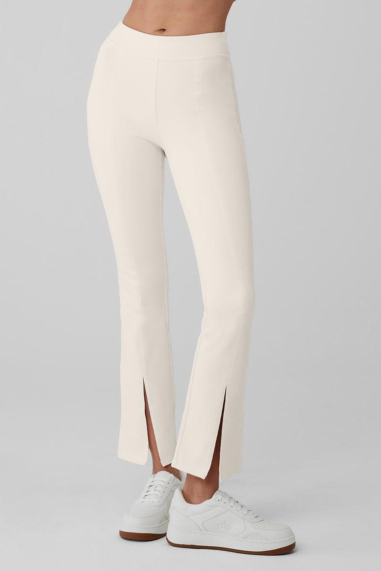 Airbrush High-Waist 7/8 Flutter Legging - Ivory Product Image