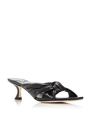 Jimmy Choo Womens Avenue 50 Kitten Heel Slide Sandals Product Image