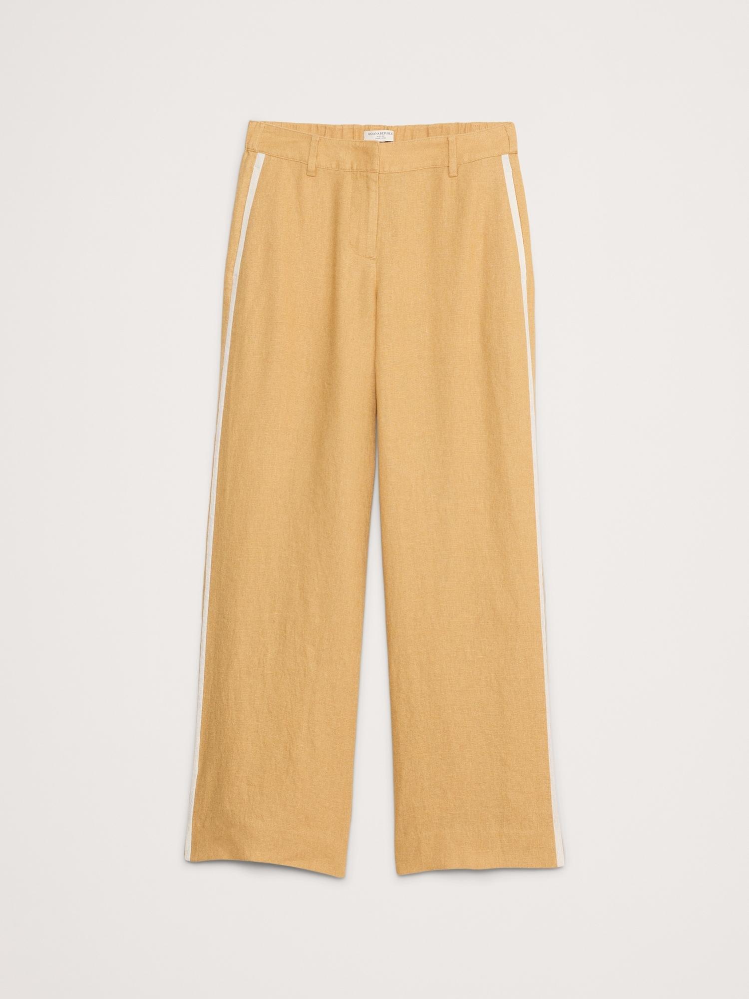 The Everyday Wide-Leg Linen Pant Product Image