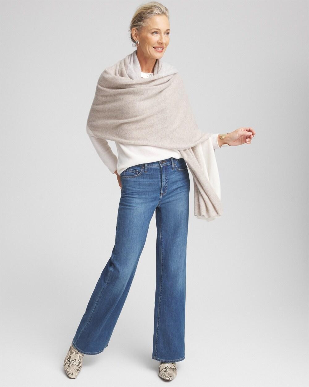 Colorblock Cashmere Wrap Product Image