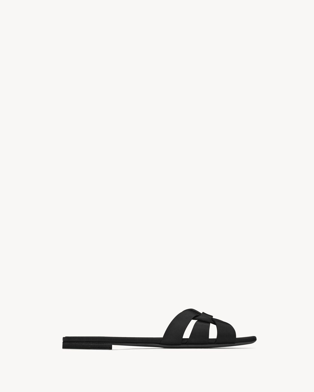 TRIBUTE MULES in smooth leather | Saint Laurent | YSL.com Product Image