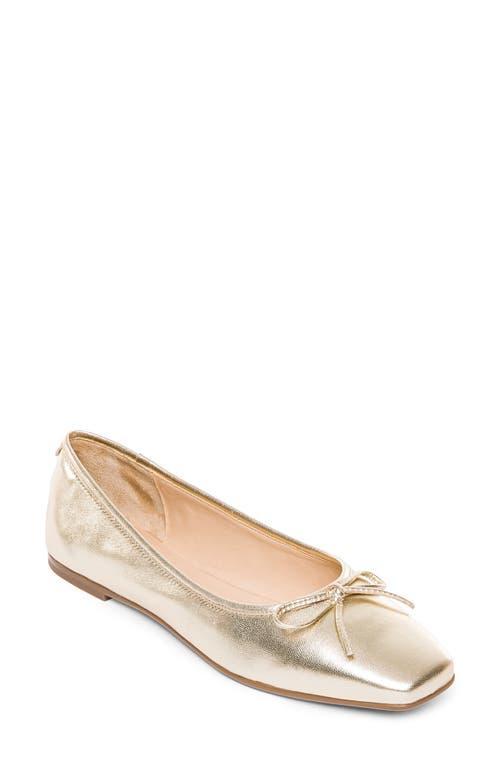 Womens Gwynn Nappa Ballerina Flat Product Image