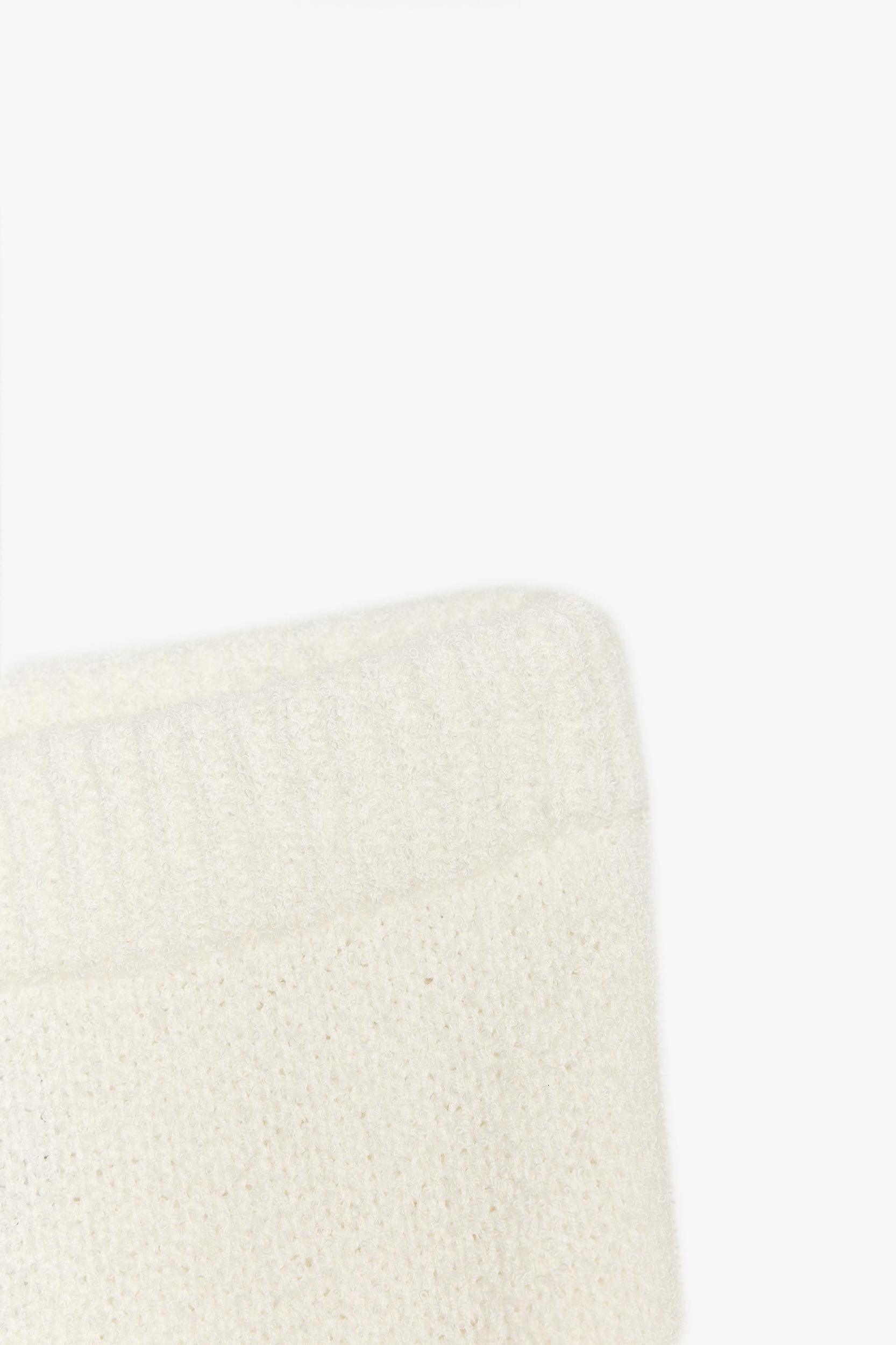 MINI TOPSTITCHED SKIRT Product Image