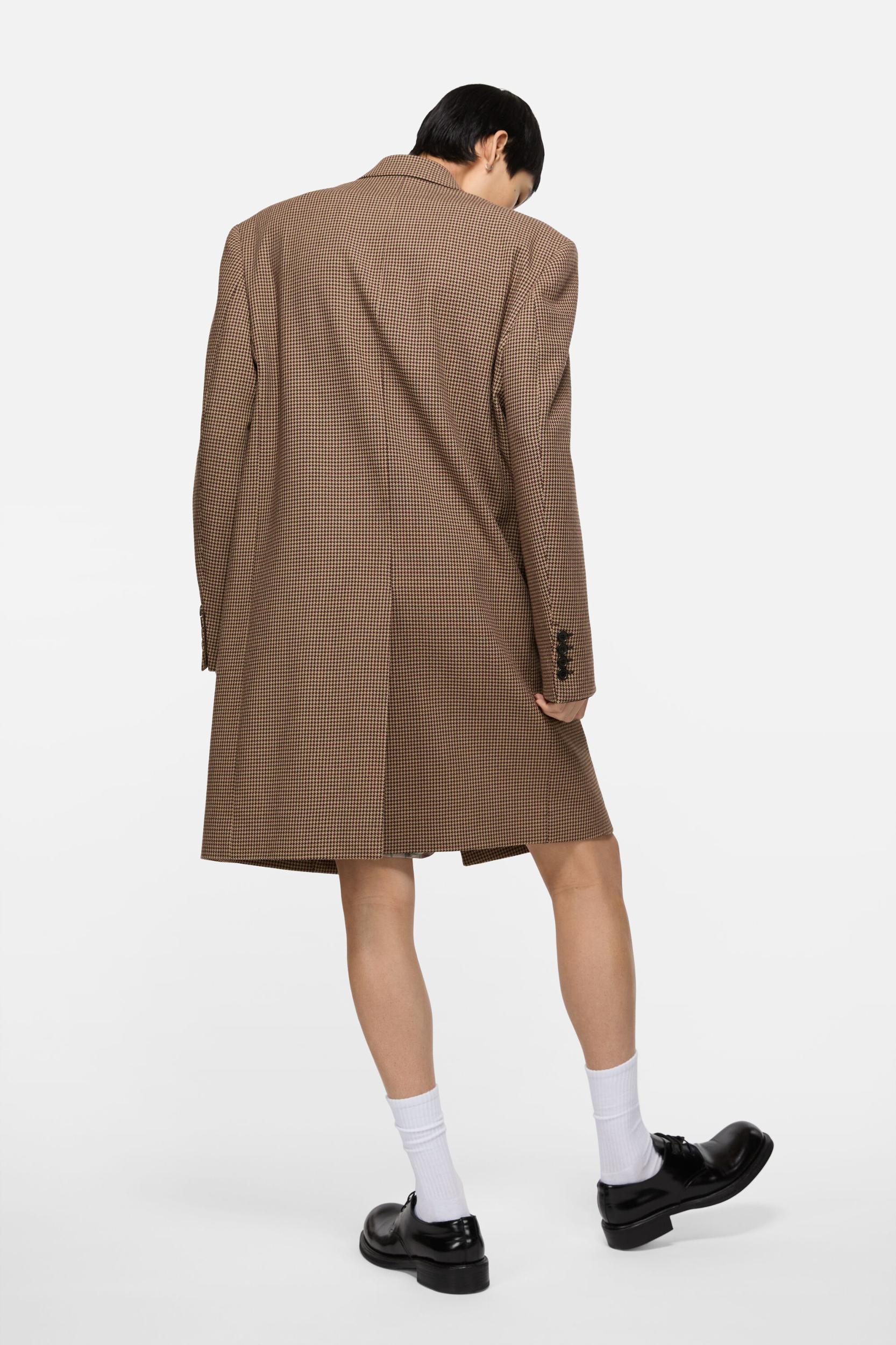 Single-Breasted Wool Coat Product Image
