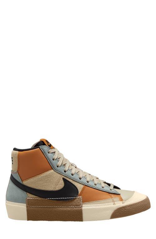 Nike Mens Blazer Mid Pro Club Casual Sneakers from Finish Line - Grain Product Image