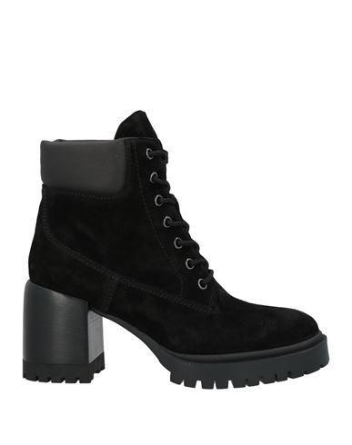 CASADEI Woman Ankle Boots Black Size 8 Leather Product Image