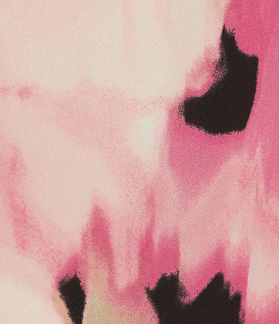 Anne Klein Plus Size Cool Crepe Wide Leg Pull On Trousers Product Image