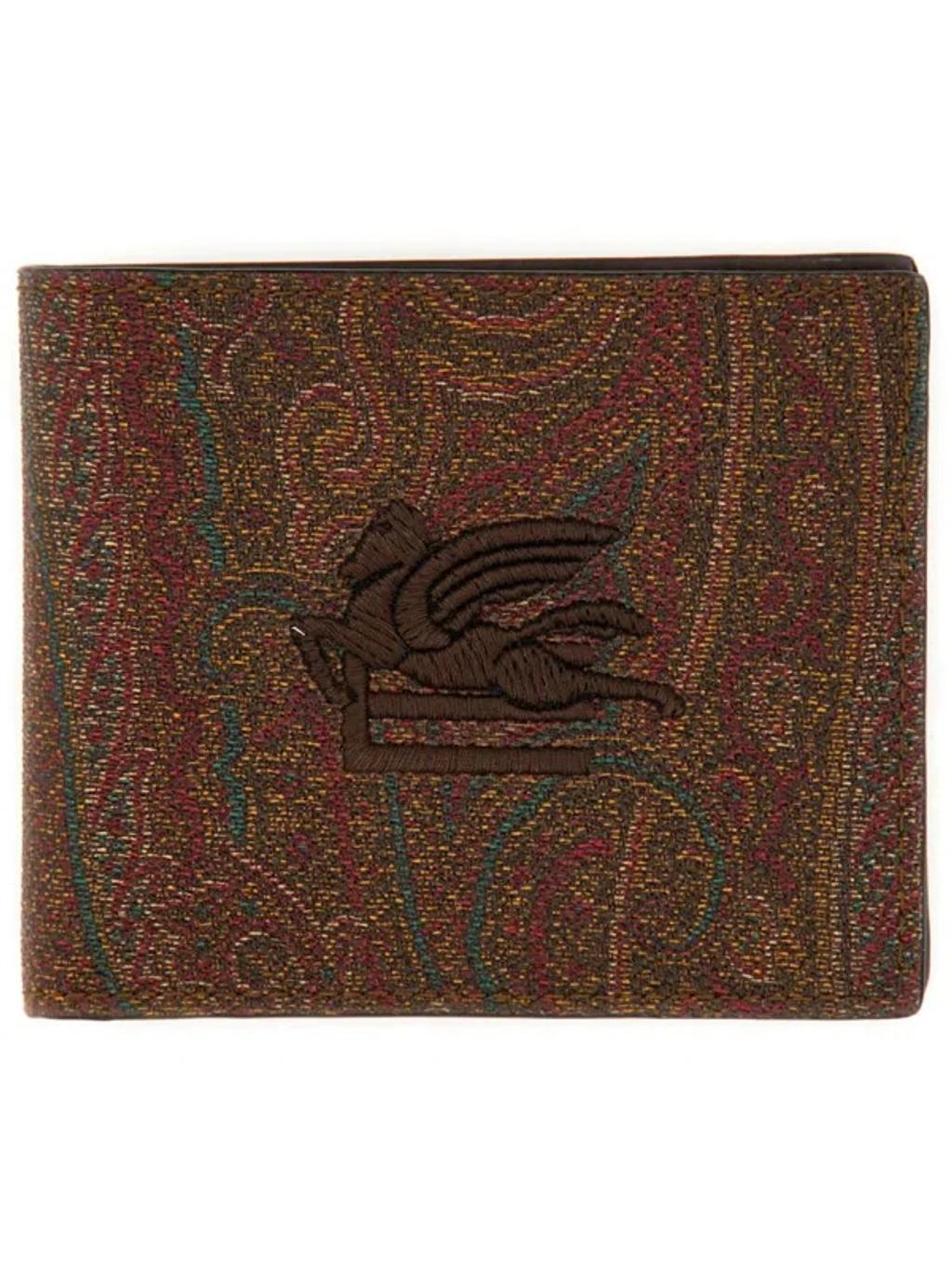 ETRO Paisley Print Wallet In Multicolour Product Image