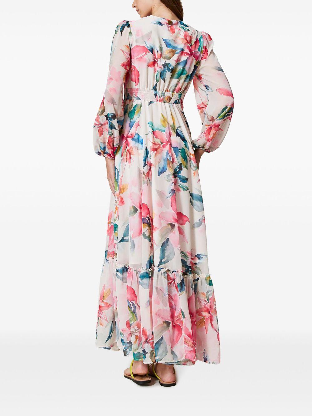 floral-print maxi dress Product Image
