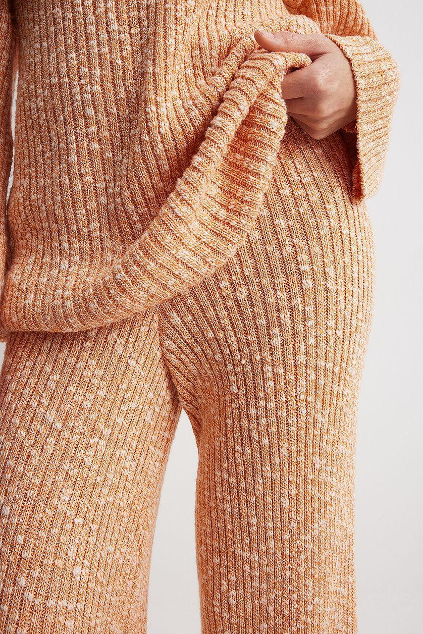 Knitted Loose Pants Product Image