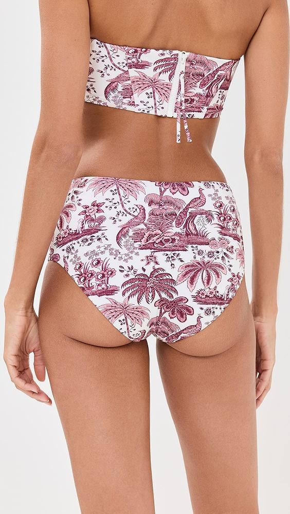 STAUD Devon High Rise Bikini Bottoms | Shopbop Product Image