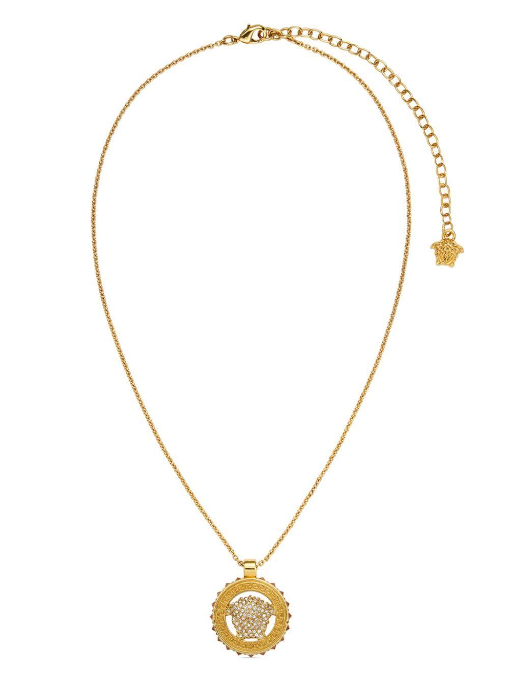 VERSACE Medusa Necklace In Gold Product Image