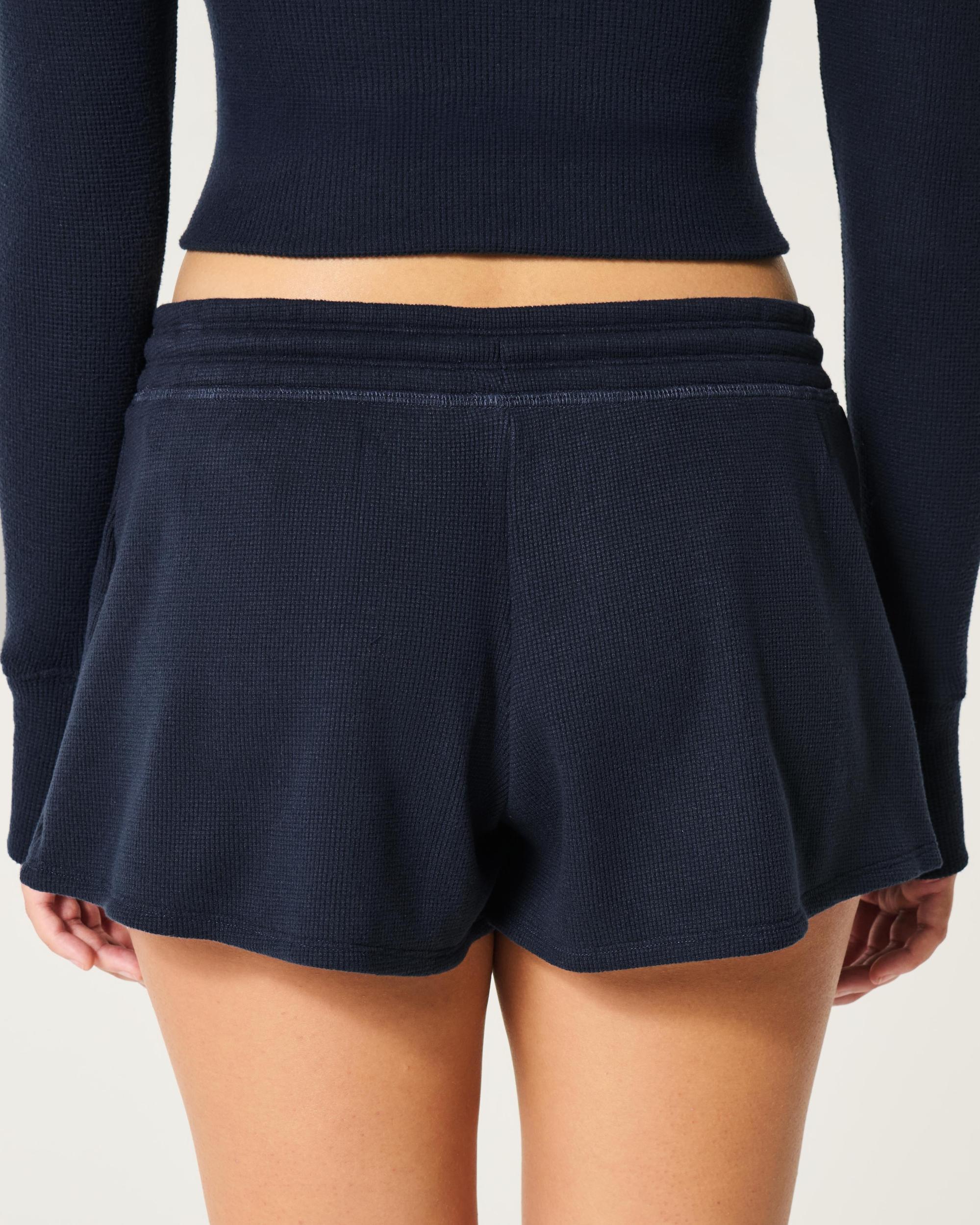 Gilly Hicks Waffle Flutter Shorts Product Image