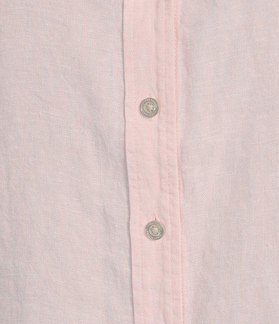 Tommy Bahama Coastalina Linen Point Collar Long Sleeve Button Front Top Product Image