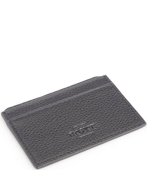 Womens RFID-Blocking Leather Card Case Product Image