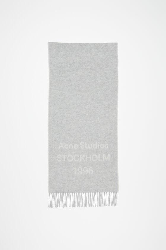 Logo wool scarf Product Image