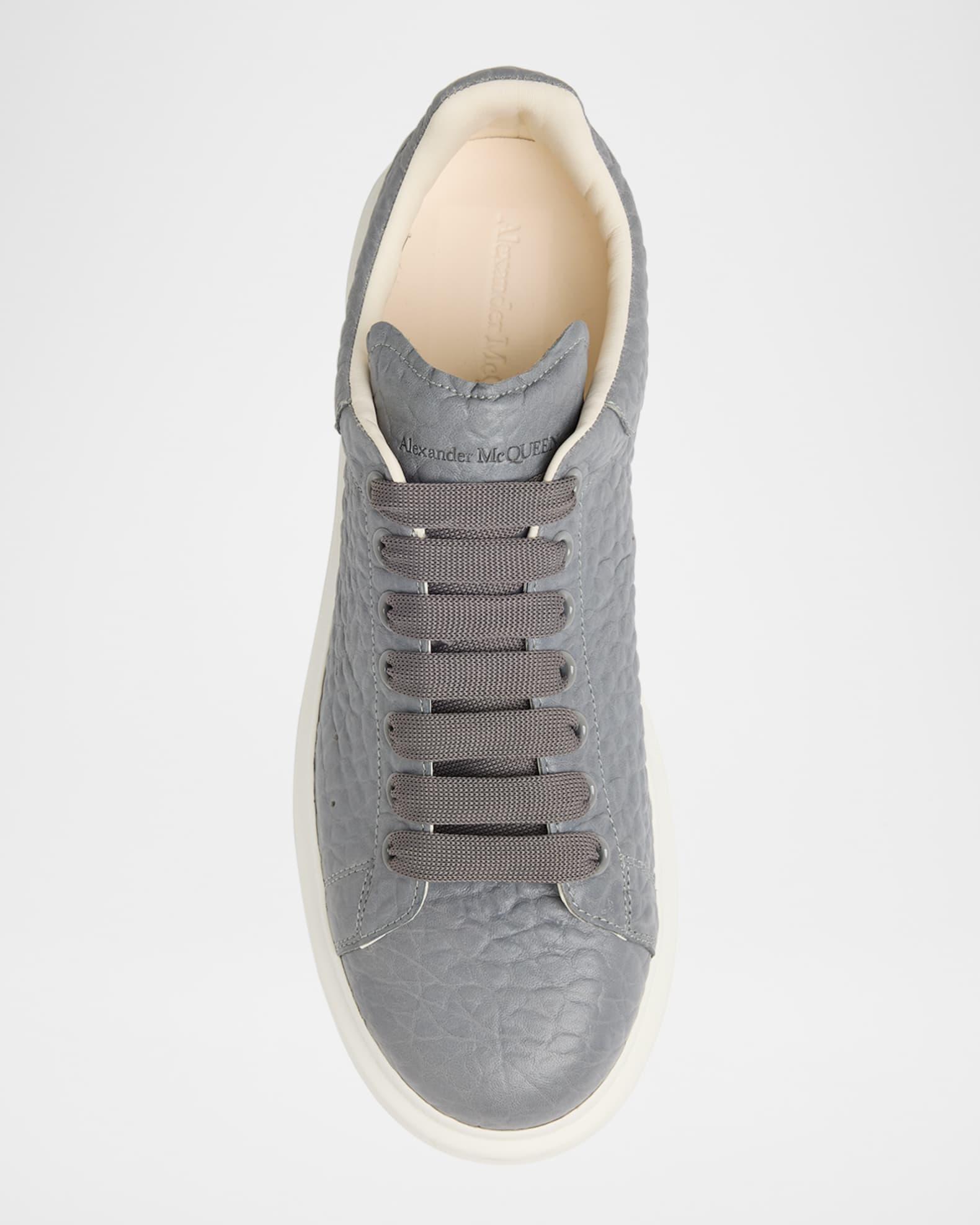 Men's Grainy Leather Oversized Sneakers Product Image