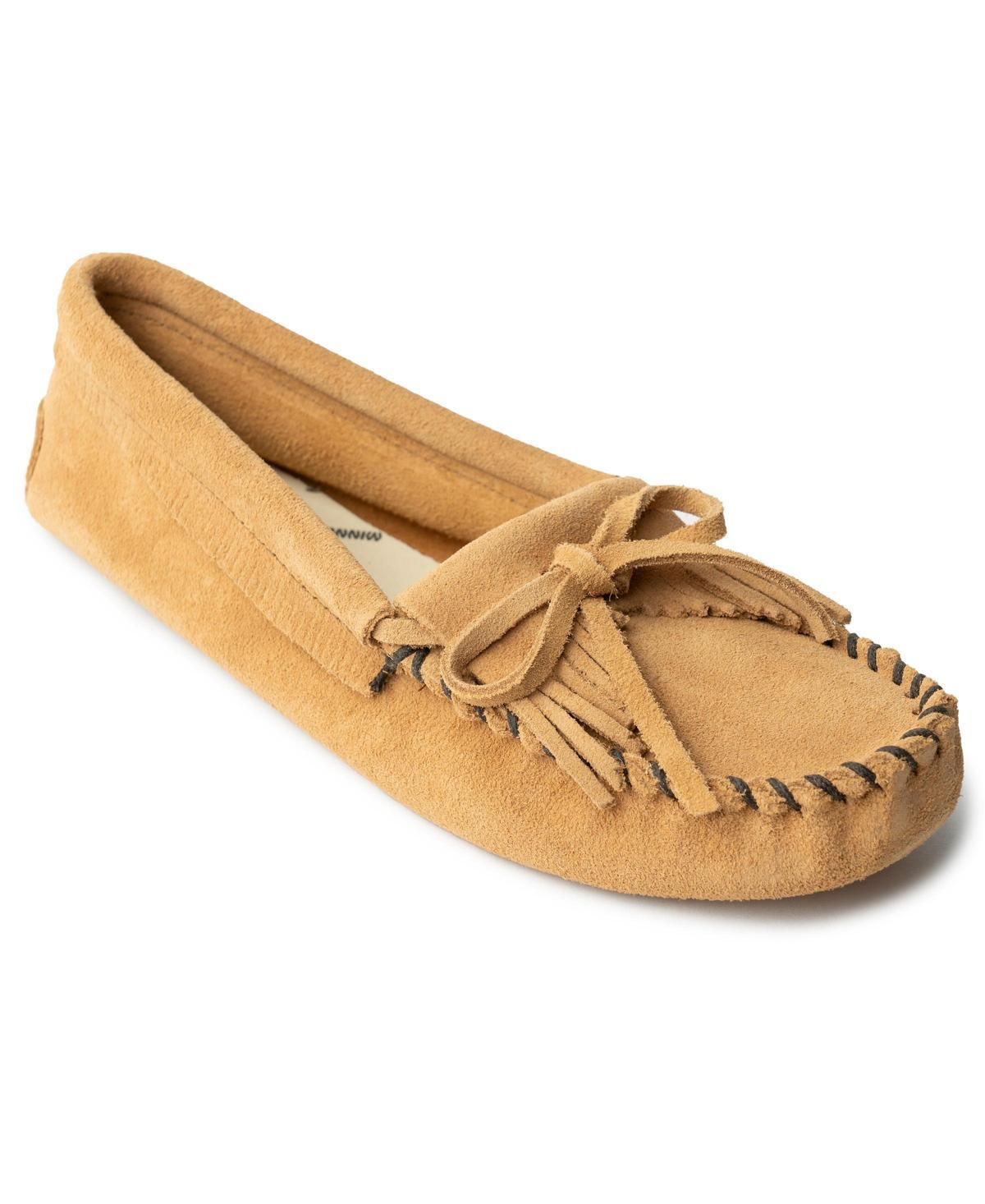 Minnetonka Kilty Softsole Suede Moccasins Product Image