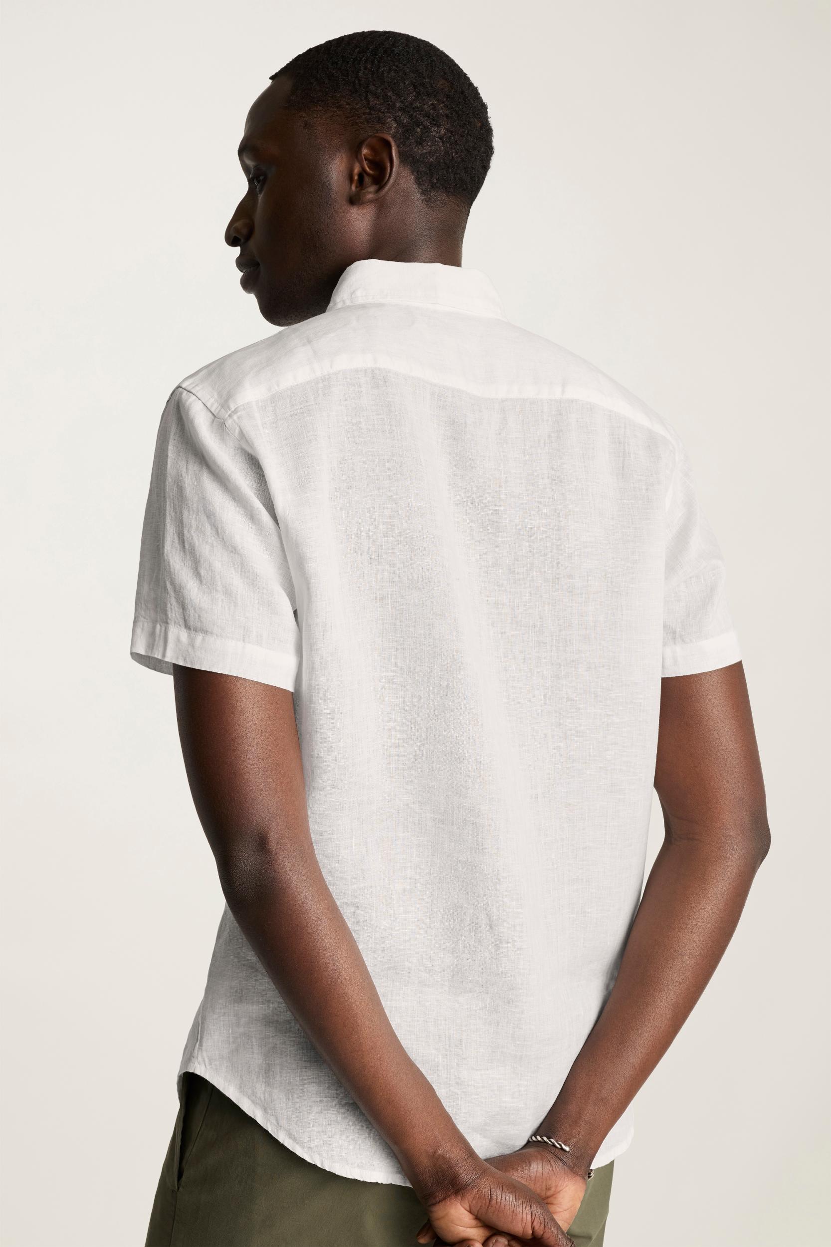 Riviera Linen Short Sleeve Shirt Product Image