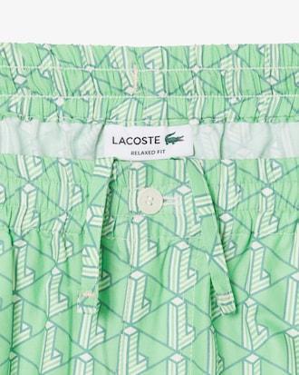 Lightweight Monogram Print Shorts Product Image