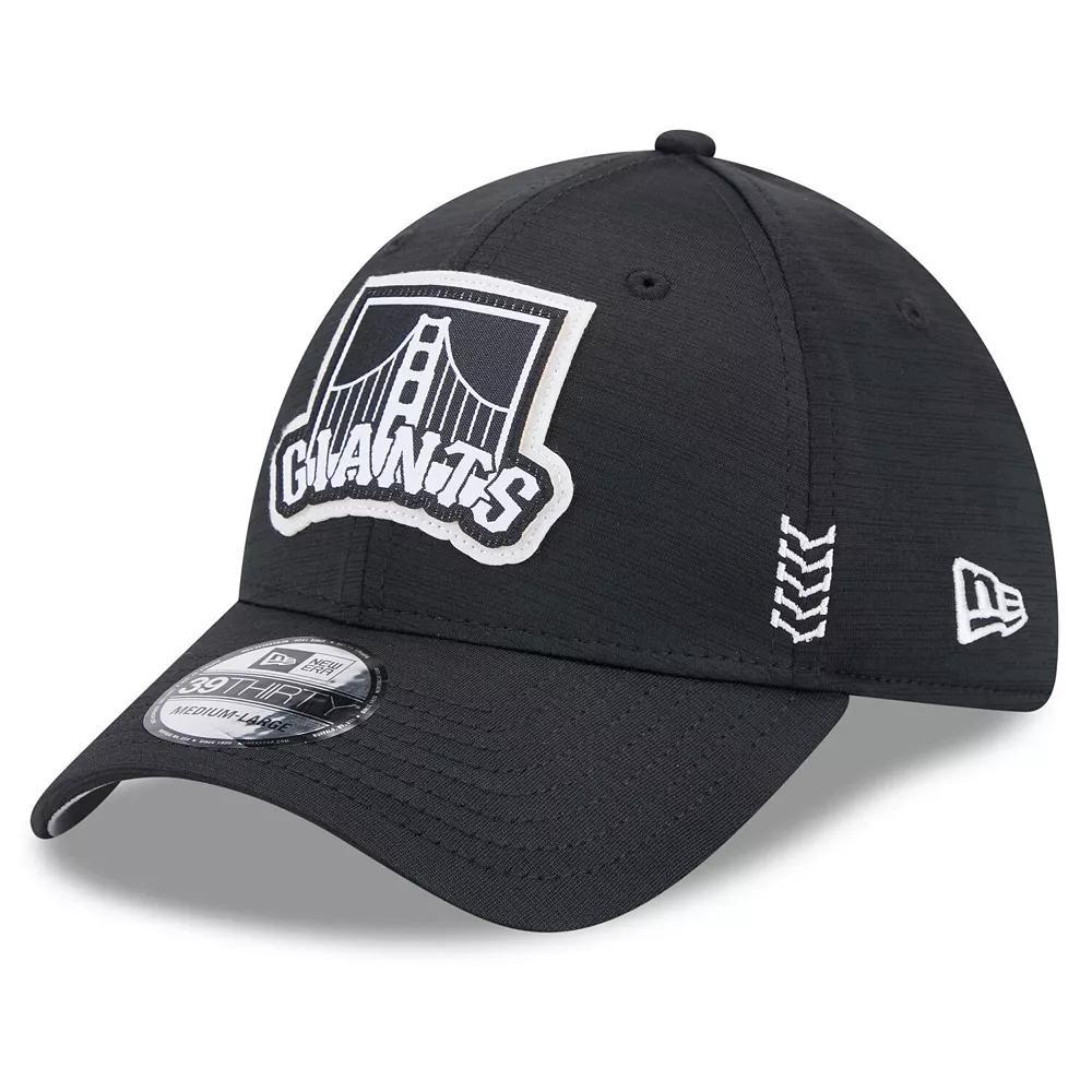 Men's New Era Black San Francisco Giants 2024 Clubhouse 39THIRTY Flex Fit Hat,  Product Image