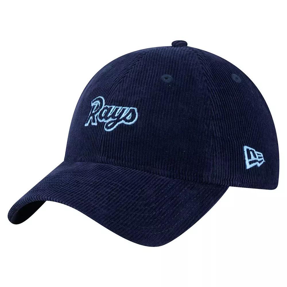 Women's New Era Royal Chicago Cubs Corduroy 9TWENTY Adjustable Hat, Blue Product Image