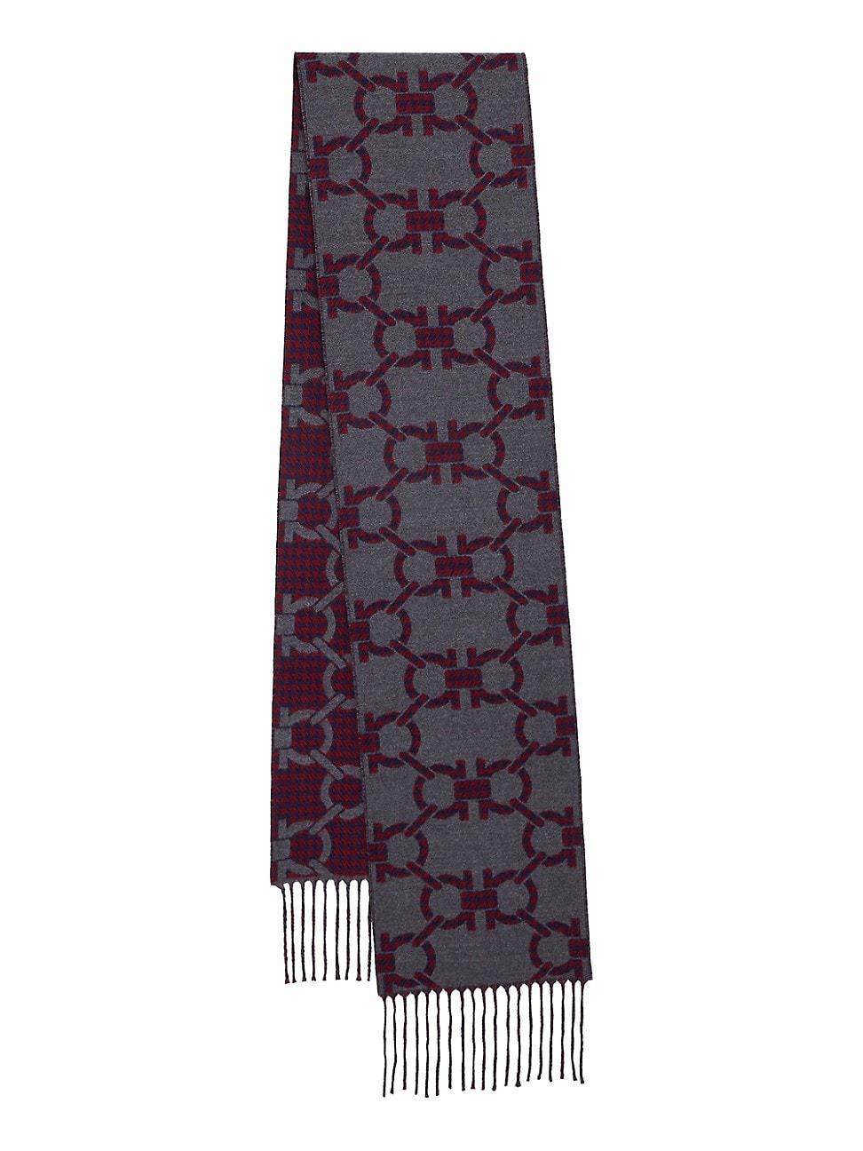 Mens Gancini Wool Scarf Product Image