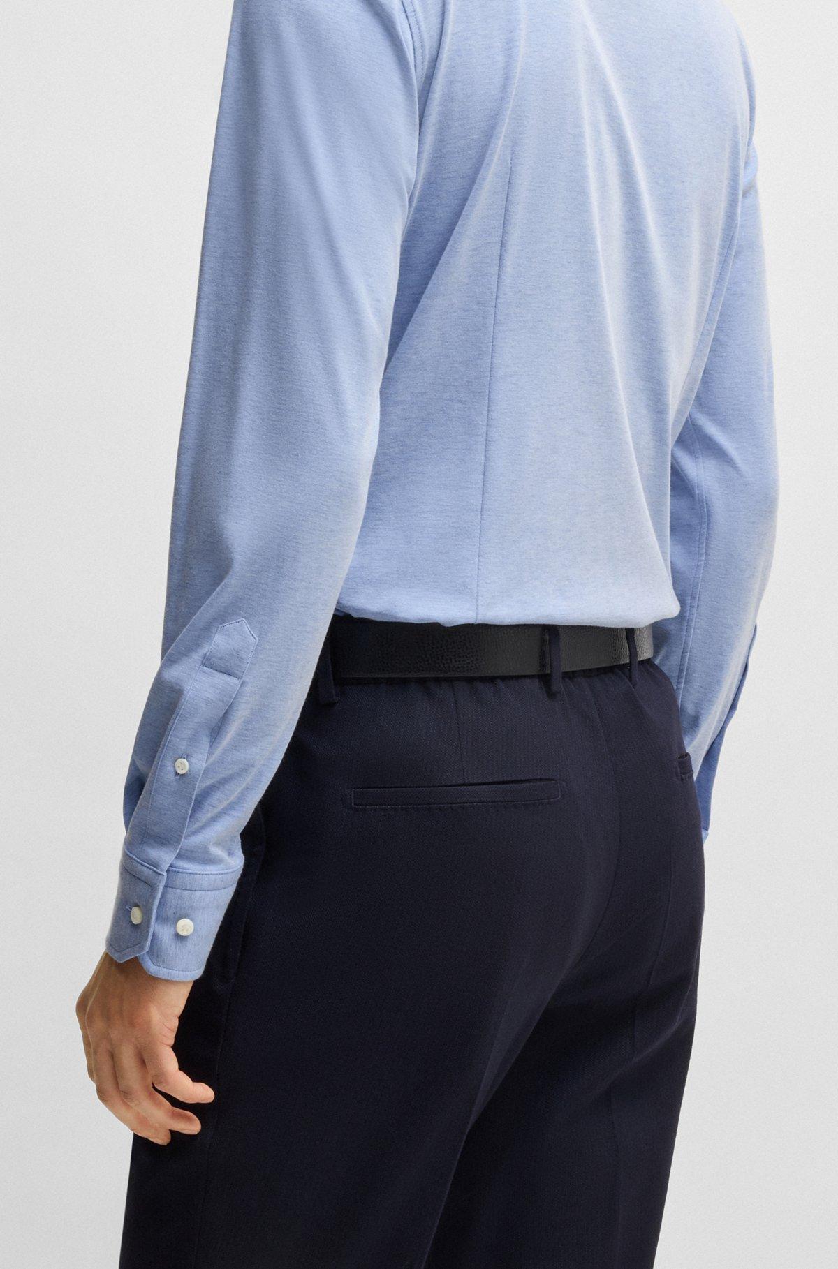 Slim-fit shirt in a stretch-cotton Product Image