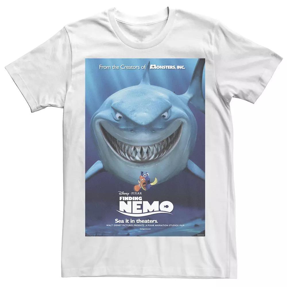 Disney / Pixar's Finding Nemo Bruce Men's Poster Tee, Size: Medium, White Product Image