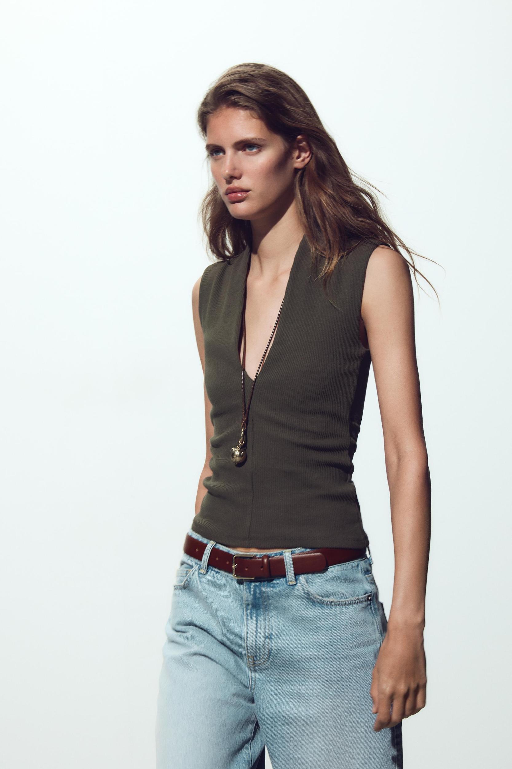 RUSTIC RIBBED T-SHIRT Product Image